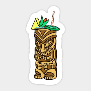 Tiki Drink Sticker